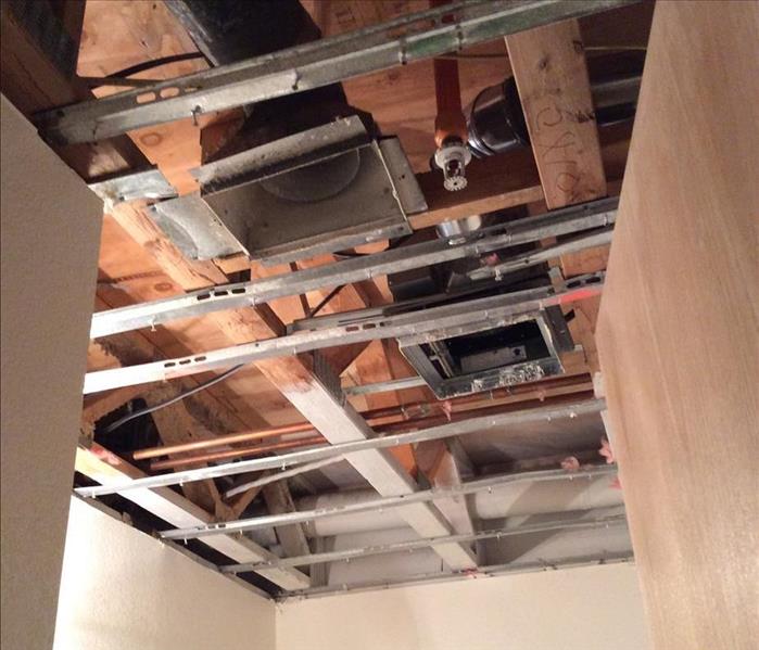 exposed ceiling
