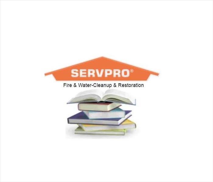 SERVPRO books stock photo