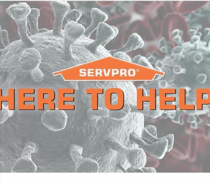 SERVPRO here to help Stock Photo Covid-19